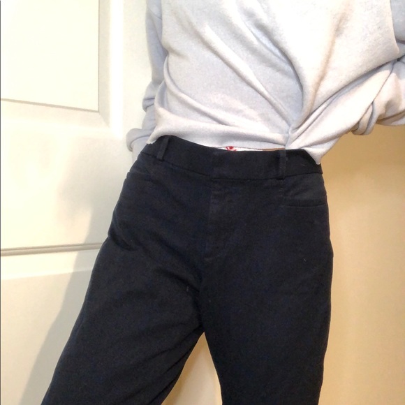 tapered leg dress pants